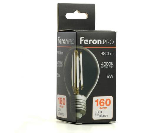Лампа светодиодная Feron LB-1706 E27 6W 4000K 51251, изображение 9