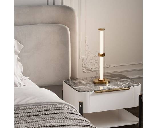 Настольная лампа Eurosvet Stark 80536/1 латунь a067958, изображение 7