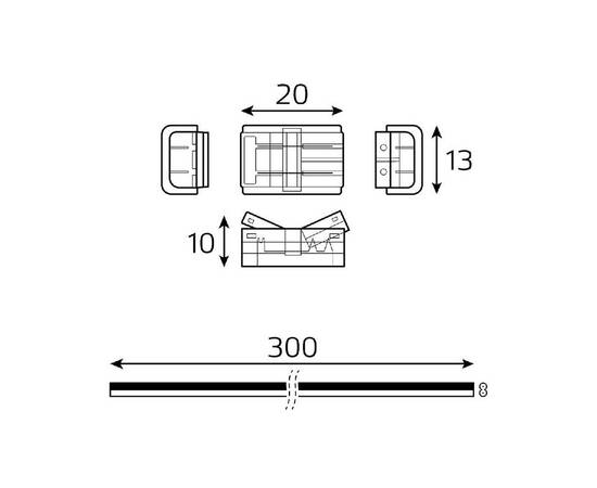 Набор коннекторов Gauss Basic BT401, изображение 5