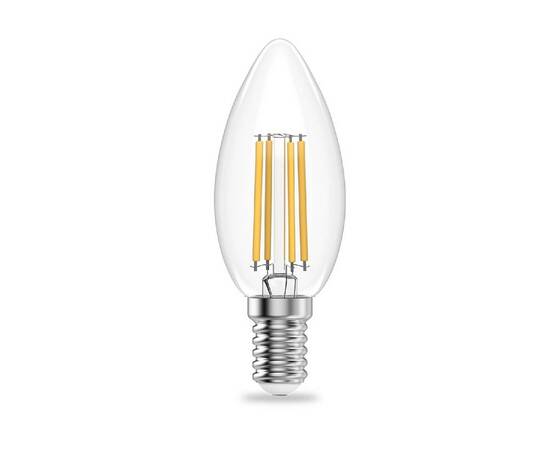 Лампа светодиодная Gauss Filament Elementary E14 10W 2700K 32110, изображение 2