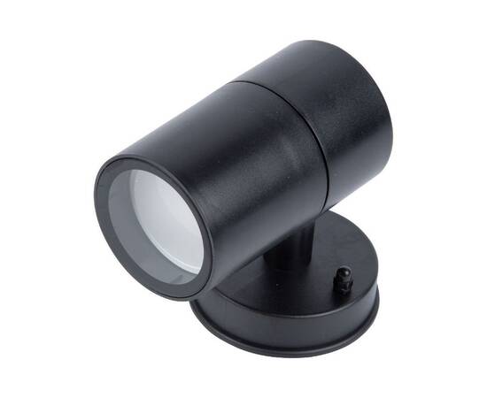 Уличный настенный светильник Uniel UUL-S21С-7W/GU10 IP65 BLACK UL-00011269