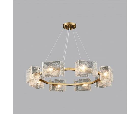 Подвесная люстра iLamp Dallas 2078-D890 BR