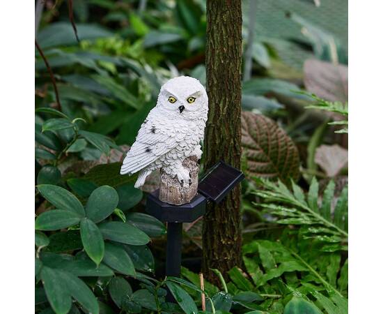 Садовый светильник на солнечной батарее Uniel USL-S-823/PM290 POLAR OWL UL-00011596, изображение 2