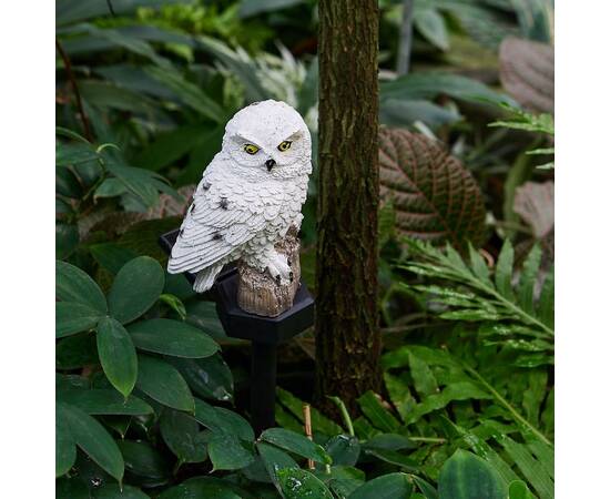 Садовый светильник на солнечной батарее Uniel USL-S-823/PM290 POLAR OWL UL-00011596, изображение 4