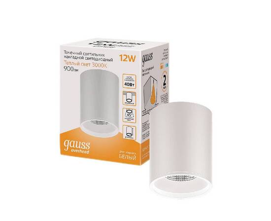 Накладной светильник Gauss HD HD030