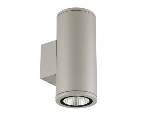 Уличный настенный светильник Uniel ULU-S22D-2x12W/2700K IP65 LIGHT GREY UL-00011084
