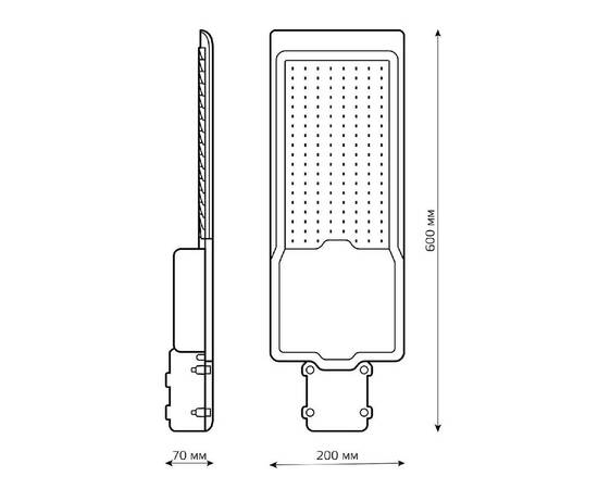Уличный консольный светильник Gauss Avenue 629534302, изображение 8