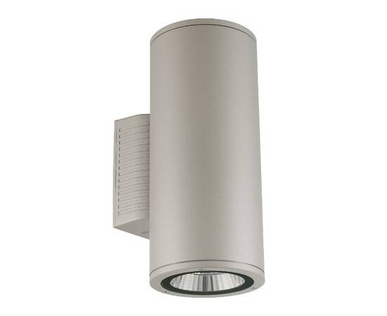 Уличный настенный светильник Uniel ULU-S22D-2x22W/6400K IP65 LIGHT GREY UL-00011087