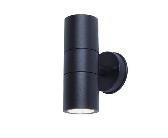 Уличный настенный светильник Uniel UUL-S22D-2x35W/GU10 IP65 BLACK UL-00011272, изображение 6