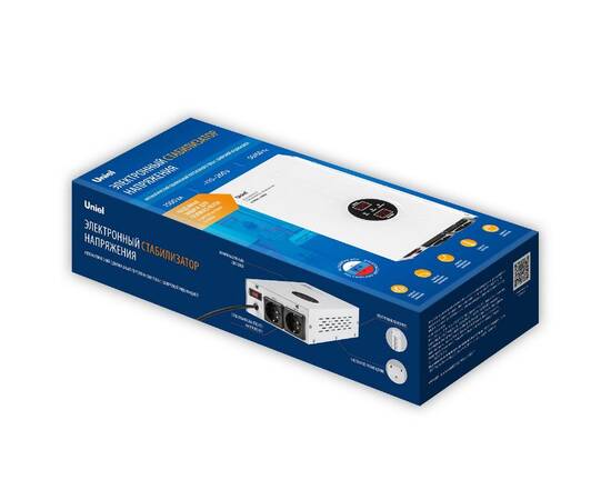 Стабилизатор напряжения Uniel U-DTRS-1500W UL-00010578, изображение 2