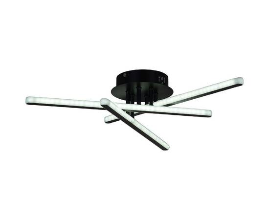 Потолочная люстра Reluce 08855-3.3-03C BK+GY, изображение 3