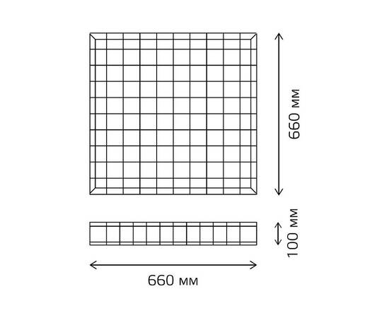 Решетка защитная Gauss 903265602, изображение 2