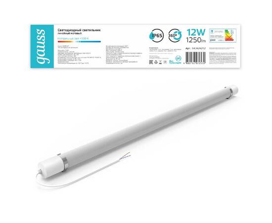 Линейный потолочный светильник Gauss Compact 143424212