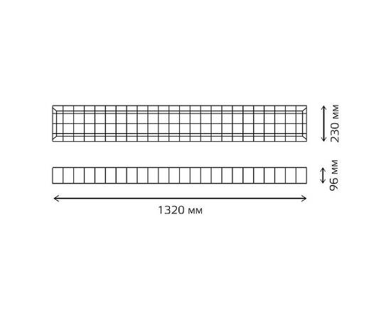 Решетка защитная Gauss 903265601, изображение 2