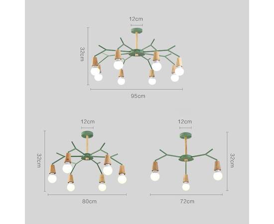Люстра на штанге ImperiumLoft Les color 220515-23, изображение 12
