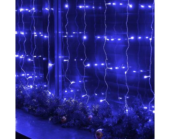 Гирлянда Занавес Uniel ULD-C3020-160/DTA BLUE IP20 UL-00012125, изображение 10