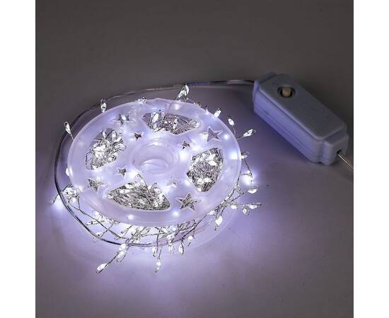 Гирлянда Роса Uniel ULD-S1000-250/DTA WHITE IP20 DEWDROP UL-00012123, изображение 6