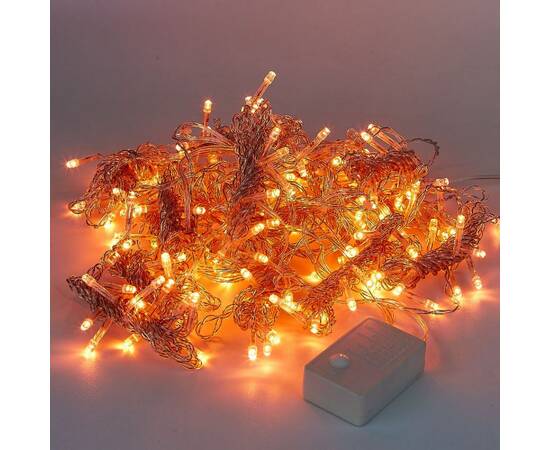 Гирлянда Занавес Uniel ULD-C3020-160/DTA AMBER IP20 UL-00012095, изображение 6