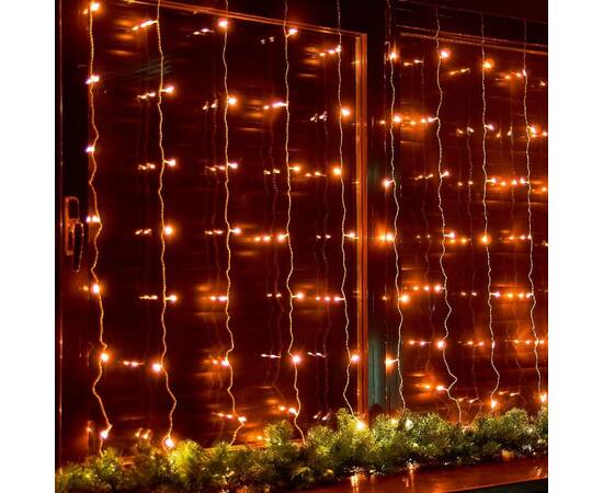 Гирлянда Занавес Uniel ULD-C3020-160/DTA AMBER IP20 UL-00012095, изображение 9