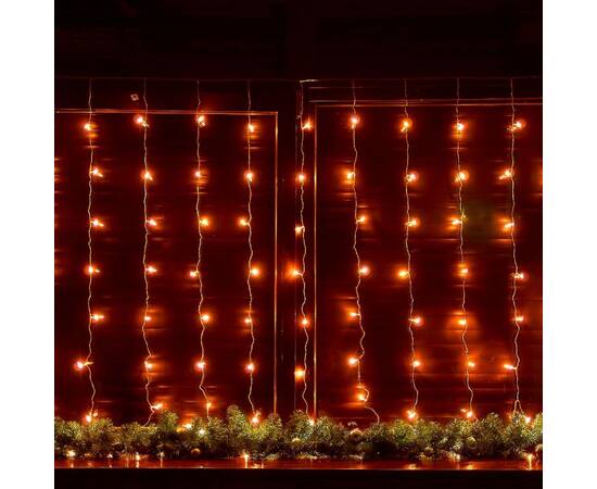 Гирлянда Занавес Uniel ULD-C3020-160/DTA AMBER IP20 UL-00012095, изображение 10