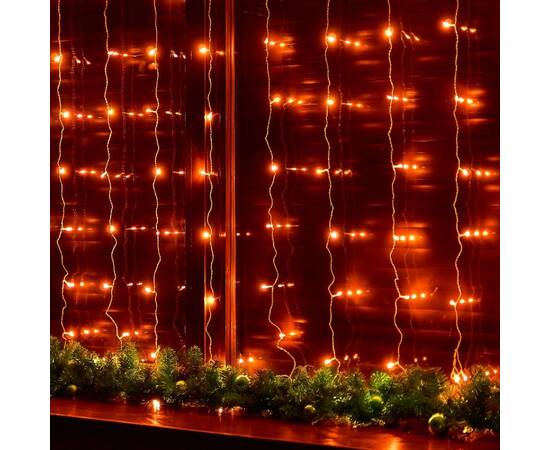 Гирлянда Занавес Uniel ULD-C3020-160/DTA AMBER IP20 UL-00012095, изображение 11