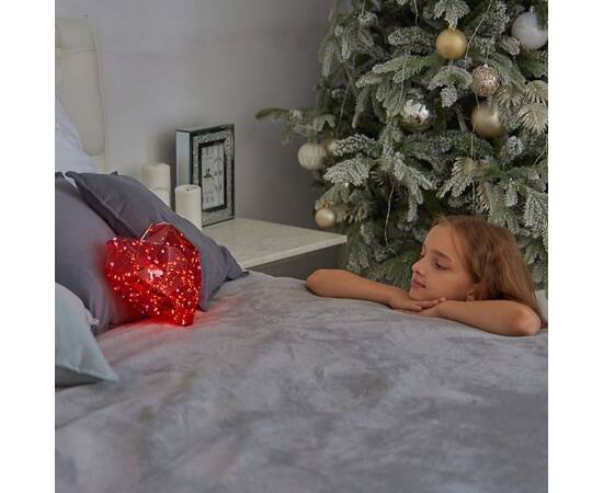 Светодиодная фигура Uniel ULD-R511 3АА RED HEART UL-00012221, изображение 3