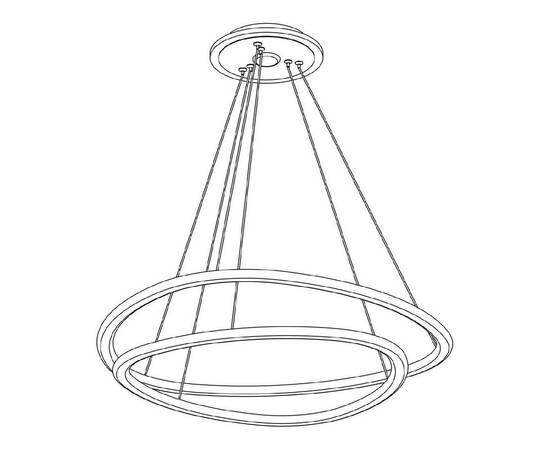 Подвесная люстра Citilux Trio CL215B060E, изображение 2