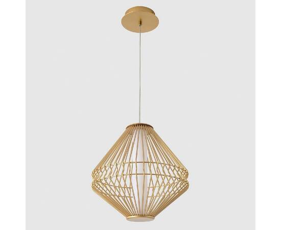 Подвесной светильник Crystal Lux CUADRA SP15W LED GOLD, изображение 3