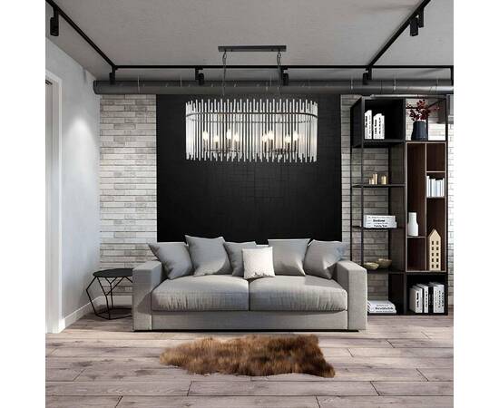 Подвесная люстра Crystal Lux CLARO SP8, изображение 7