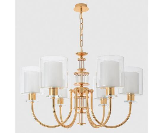 Подвесная люстра Crystal Lux ELENA SP6 GOLD, изображение 2