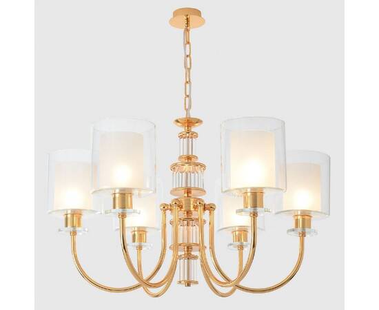 Подвесная люстра Crystal Lux ELENA SP6 GOLD, изображение 3