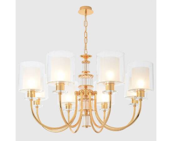 Подвесная люстра Crystal Lux ELENA SP8 GOLD, изображение 3