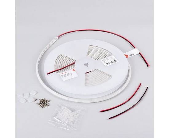 Светодиодная лента герметичная Arlight MICROLED-PW-M288-10mm 24V Warm3000 (12 W/m, IP66, 2216, 5m) 0, изображение 3