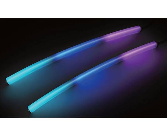 Светодиодная лента герметичная Arlight MOONLIGHT-BLACK-SIDE-G280-D25mm 24V RGB 360deg (14.4 W/m, IP6