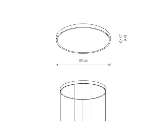 Основание для светильника Nowodvorski Cameleon Canopy H 10274, изображение 2