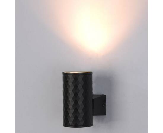 Уличный настенный светильник Arte Lamp Hyadum A3458AL-1BK, изображение 2