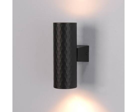 Уличный настенный светильник Arte Lamp Hyadum A3458AL-2BK, изображение 2