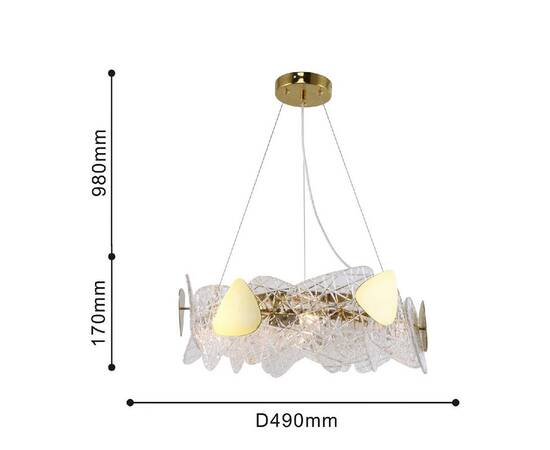 Подвесная люстра F-Promo Krakle 4249-6P, изображение 3