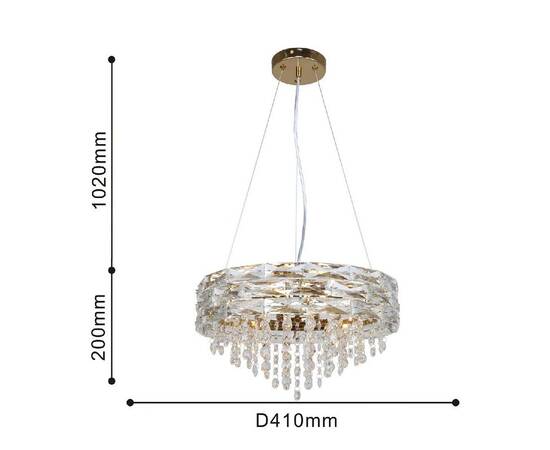 Подвесной светильник F-Promo Icicle 4251-6P, изображение 3