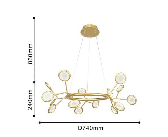 Подвесная люстра F-Promo Mugs 4253-15P, изображение 3