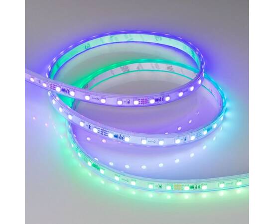 Светодиодная герметичная лента Arlight SPI-PS-A120-12mm 24V RGB-PX6-BPT (23 W/m, IP67, 2835, 5m) 049