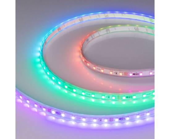 Светодиодная герметичная лента Arlight SPI-PS-A120-12mm 24V RGB-PX6-BPT (23 W/m, IP67, 2835, 5m) 049, изображение 5