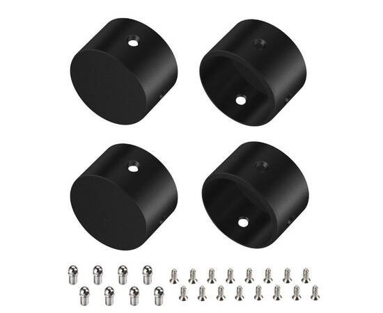 Заглушка Arlight WPH-FLEX-D22-360deg BLACK ALU глухая 049938