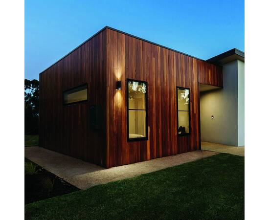 Уличный настенный светильник Uniel UUL-S92A 2х50W/GX53 IP65 BLACK UL-00009365, изображение 4