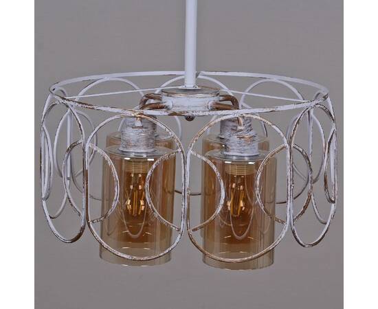 Подвесная люстра Reluce 03883-0.4-04 WH+GD, изображение 2