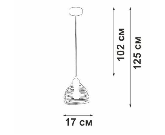 Подвесной светильник Vitaluce V2854-1/1S, изображение 2