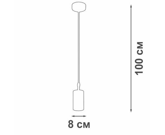 Подвесной светильник Vitaluce V46391-0/1S, изображение 2