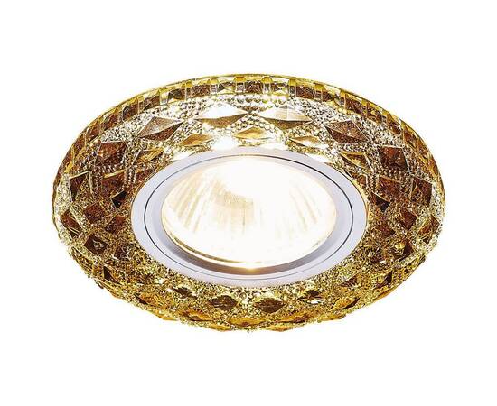 Встраиваемый светодиодный светильник Ambrella light LED S288 BK