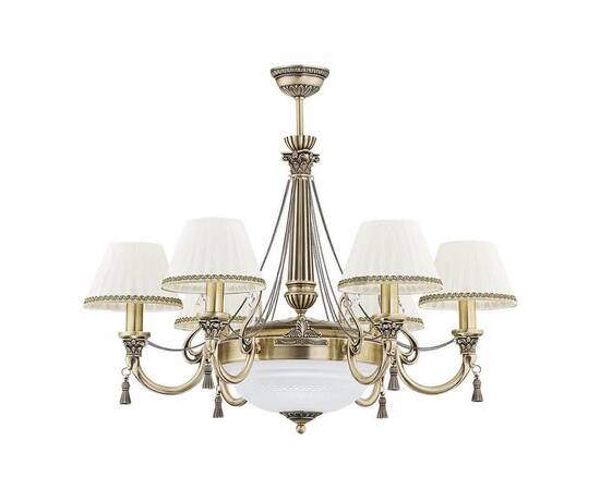 Подвесная люстра Kutek Roma Abazur ROM-ZW-6+1 (P/A)