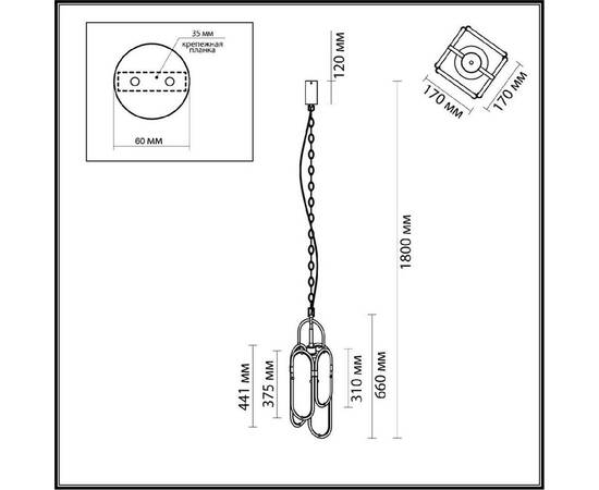 Подвесная люстра Odeon Light Milano 7066/15L, изображение 6